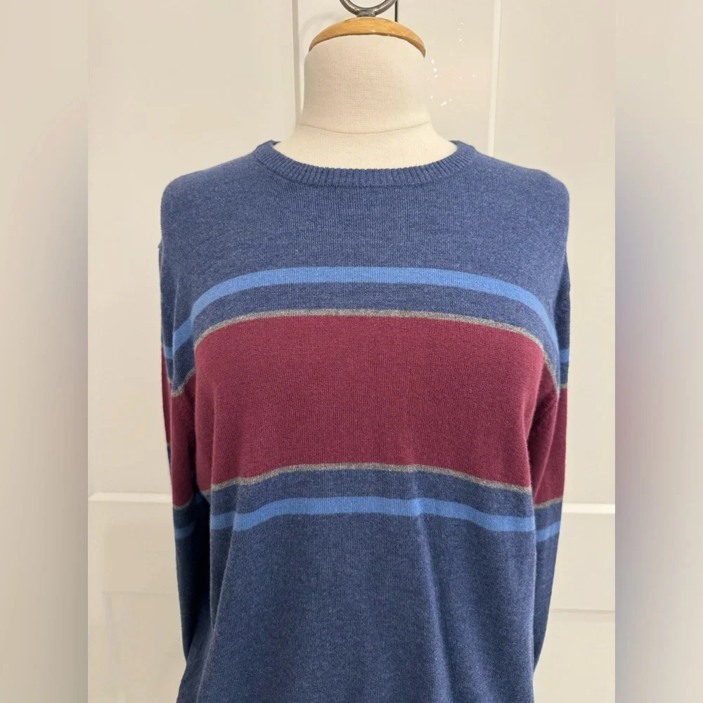 IZOD Stripe Crew Sweater